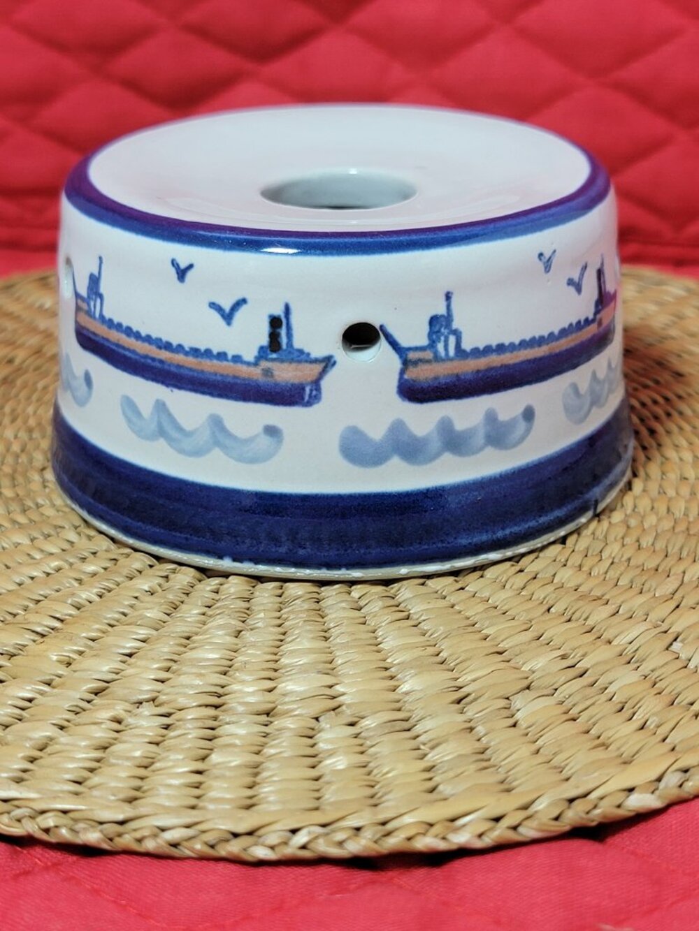 Rare Vintage "Kandle Kap" by Louisville Stoneware Made for Capt Spice's Gallery
